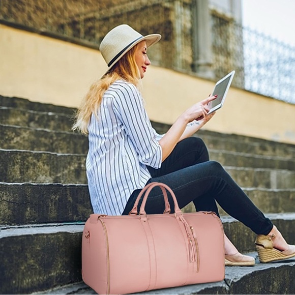 Pink Carry On Garment Bag - Picture 8 of 8